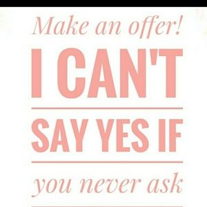 Make a offer! You never know if you don't ask 💜